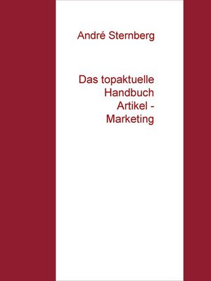 cover image of Das topaktuelle Handbuch  Artikel--Marketing